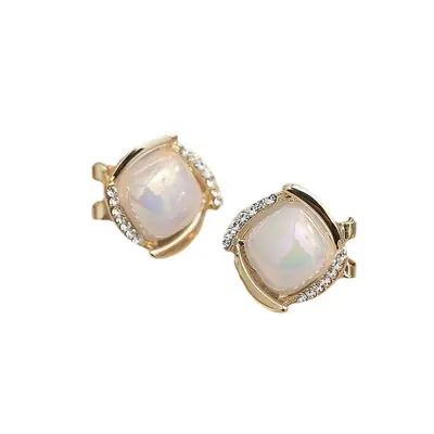 Hochwertige Perlohrklemmen ohne Loch, dreieckige Ohrklemmen, Retro-Quastenbaumeln, elegante Ohrringe, Schmuck-Großhandelsexport