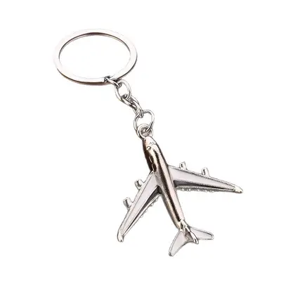 Civil Airliner Keychain, Fighter Jet Model Souvenir
