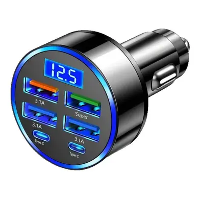 Araba şarjı 120W 1-6 USB multi-port - 6