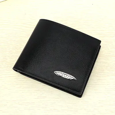 Men's Short Wallet, Large Capacity, Retro PU Leather, Multifunctional - 5