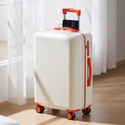 20 Inch Printed Carry-On Suitcase with Combination Lock, Lightweight and Durable - 10