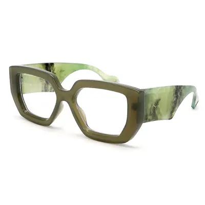 Retro-Brille mit Klarglas, Blaulichtfilter, Damen - 9