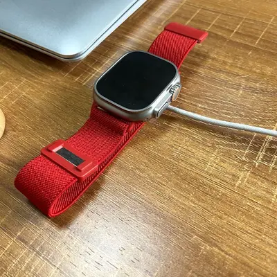 Nylon Magnetic Strap for Apple Watch S10, 42mm 46mm - 12