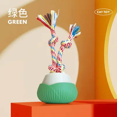Smart Cat Toy Ball with Rope, Automatic Rolling Set - 7