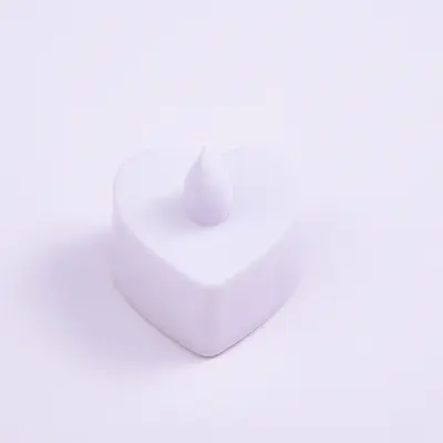 Heart-Shaped LED Candle Light, 520 Romantic Decor, Ambient Light - 11