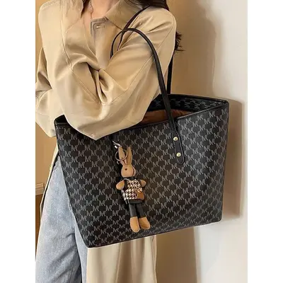 Große Damen-Tote-Bag im Herbst-Winter-Design - 4