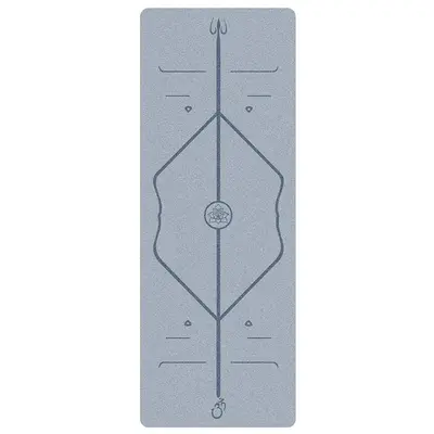 Yogamatte, 80cm breit, 5mm dick, PU Gummi, rutschfest
