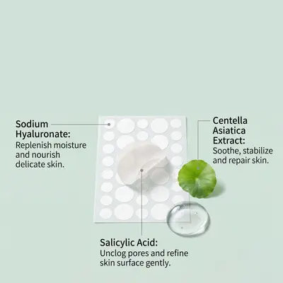 Skin Care Acne Patch, Skin-Friendly, Breathable, Day and Night - 4