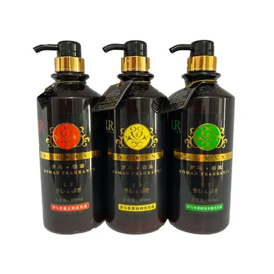 Roma Aroma-Therapie Shampoo 850g gegen Schuppen und Juckreiz, pflegend, geschmeidig und glättend, langanhaltender Duft, Conditioner, Spa-Therapie-Essenz, Großhandel