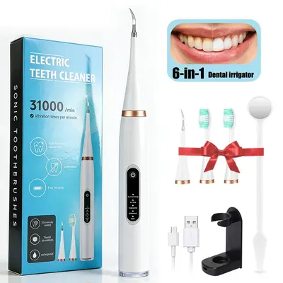 Ultraschall-Zahnreiniger mit elektrischer Zahnbürste 2-in-1 Set - 3