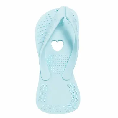 Dog Chew Toy Durable Silicone Bite-Resistant Slipper Shape Puppy Teething Toy - 6