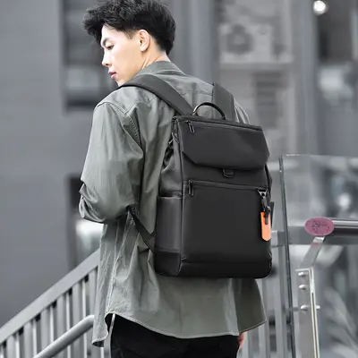 Herren-Freizeitrucksack, wasserdicht, Laptop- und Reise-Rucksack - 5
