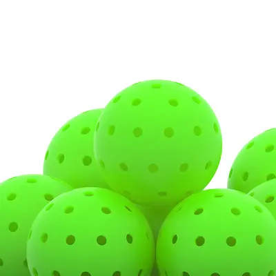 48 ve 40 Delikli Pickleball Topu, Yüksek Esneklikli, Dayanıklı, TPE