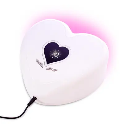 Professional UV nail lamp, dual light source, cordless - 8