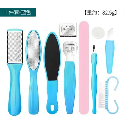 Foot Pedicure Kit 8-in-1 Dead Skin Remover - 9
