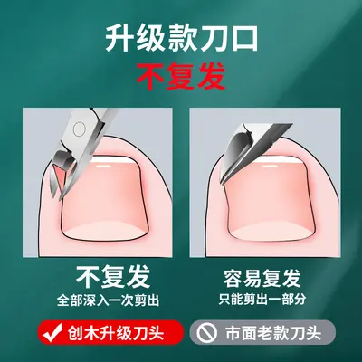 Nail manicure scissors set, eagle beak design
