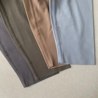 Tek Parça Yüksek Bel Yoga Taytı Kadın Dikişsiz Yüksek Elastikiyet Standart Beden - 3