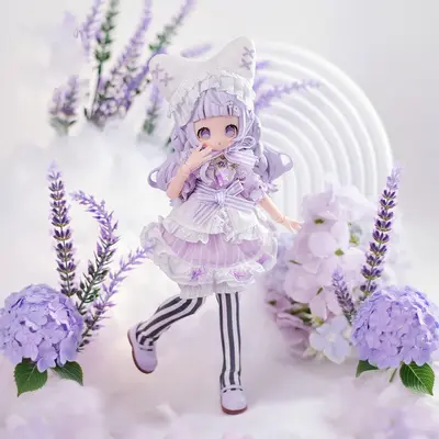 Orijinal Wanmeng BJD Sürpriz Kutu Eklemli Bebek 8 Inç