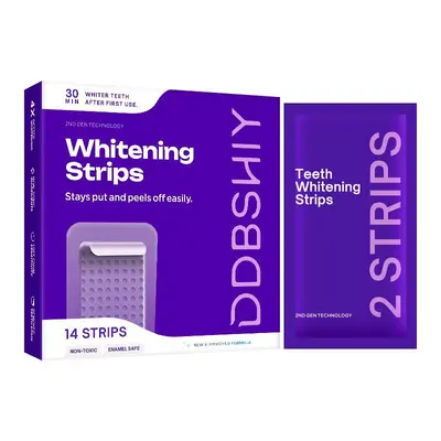 跨境TK爆款Whitening Tooth Strips亮白牙贴清洁呵护牙釉质层牙贴