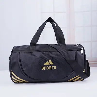 Wholesale men's fitness bag, yoga training sports bag, daily and versatile outdoor waterproof and wear-resistant large capacity travel bag - 9