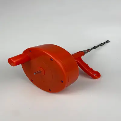 Manueller und elektrischer Rohrreiniger, 5 m, 7,6 m oder 10 m