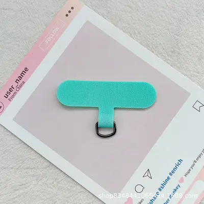 Phone Lanyard Adhesive Pad, D-Ring Fixing Pad for Phone Cases - 12