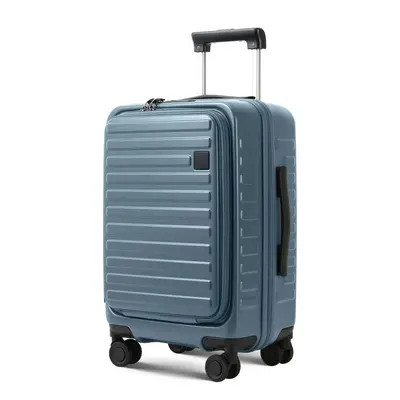Export New High-End Front-Opening Luggage 20-inch PC Trolley Case Large Capacity Carry-On Suitcase Silent Wheel Travel Luggage - 9