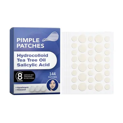 Invisible Comfort Acne Patches Hydrocolloid Material Fits Skin Tone Invisible Breathable Covers Facial Acne Patches