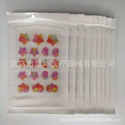 【卡通痘痘贴】亚马逊去痘贴时尚遮痘贴去粉刺水凝胶化妆贴源头工