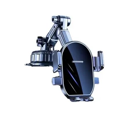 Car Phone Holder with Suction Cup, Anti-Vibration Mount for Truck Navigation - 6