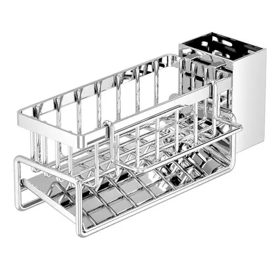 Stainless Steel Kitchen Rack, Thickened, Drainage Sink Organizer