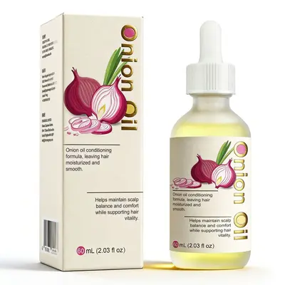 Onion Oil Hair Care Treatment, Anti-Hair Loss and Oil Control - 6