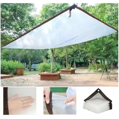 Transparent HDPE Rainproof Tarpaulin, Moisture-Proof Cover for Greenhouses