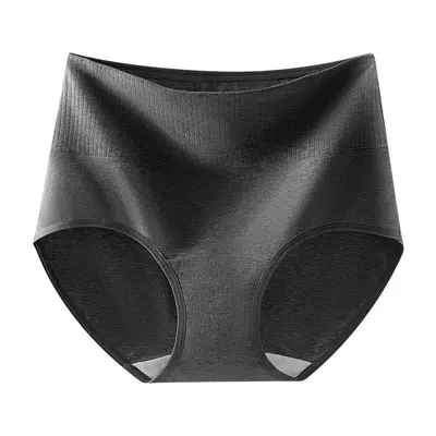 Damen High-Waist Baumwollslips, bauchformend, Übergröße - 8