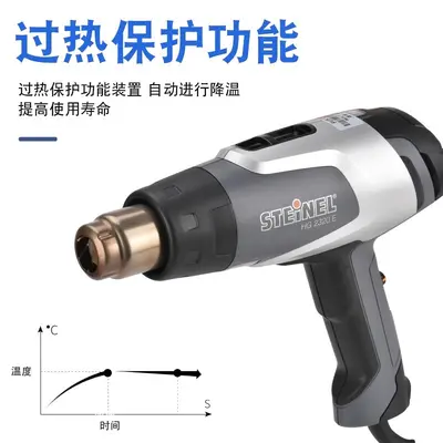 Original STEINEL HG-2320E Digital Hot Air Gun, Constant Temperature - 2