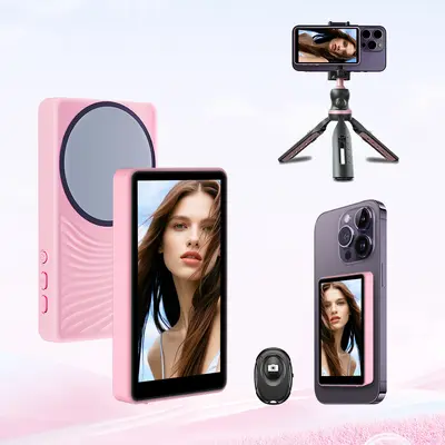 Phone Selfie Screen Projector for Live Streaming Rearview Mirror Display - 6