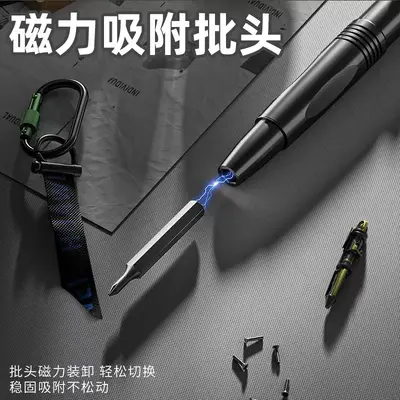 13-in-1 Cross-Border Best-Selling Precision Screwdriver Set Portable High-Hardness Multi-Function Pen-Style Screwdriver Tool