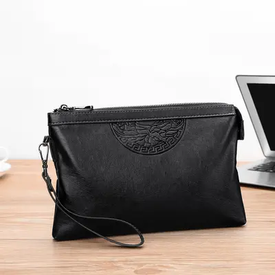 Tragbare Herren-Umschlagtasche, lässige Handtasche - 4