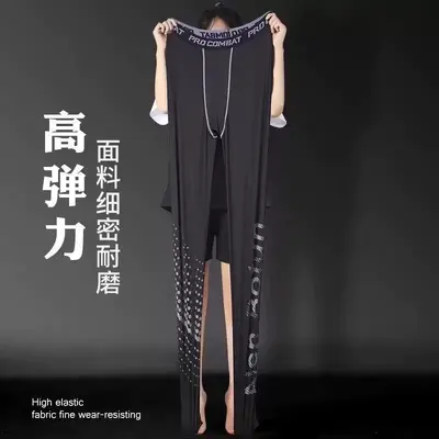 冬季加绒跑步压缩裤男高弹训练保暖速干运动紧身打底冬天骑行裤子