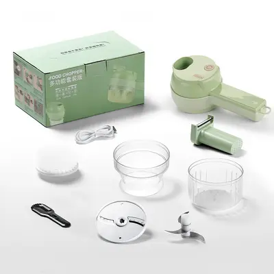 加特林切菜器家用多功能料理辅食机新款无线电动切丁器打蒜泥肉沫