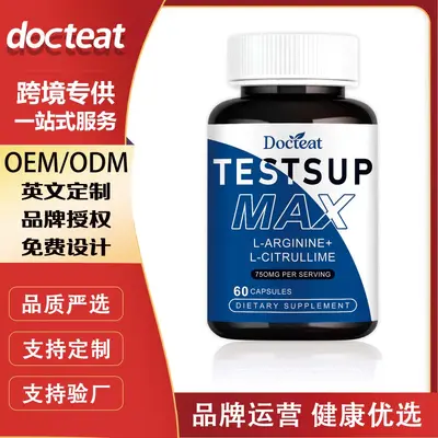 DOCTEAT L-Arginine and L-Citrulline Capsules, Energy and Endurance Support