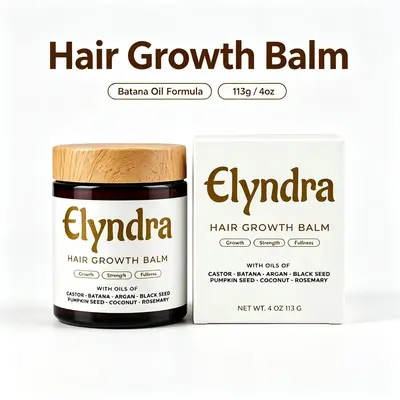 Hair Thickening Balm Plant-Based Hair Care Cream Strong and Soft