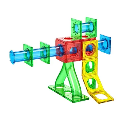 Bunte Magnetfliesen, lose Teile, starke Magnete, große Ergänzungspackung, Lernbausteine fü - 6