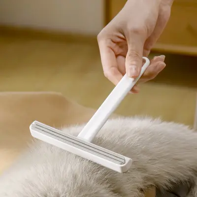 Double-sided lint remover for fabric and pet hair