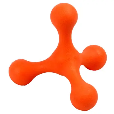 Non-Toppling Rubber Dog Chew Toy for Boredom Relief and Teething - 4