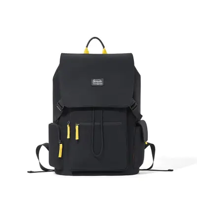 Waterproof Large Capacity Laptop Backpack with Starry Sky Print - 8