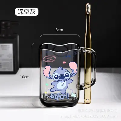 Anime Baskılı Çocuk Diş Fincanı, Sevimli Banyo Gargara Bardağı - 8
