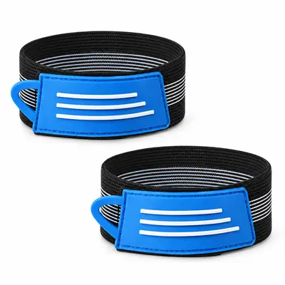 Bicycle Trouser Strap Clips with Elastic Bands, Pair - 9
