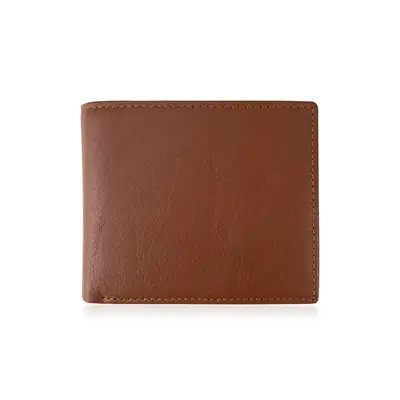 Men's Cowhide Wallet, Short, Anti-Theft Card Slots, Large Capacity - 6