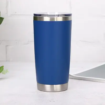 Vakumlu Paslanmaz Çelik Araba Bardağı, 20oz, Yalıtımlı, Buz Bardağı - 12